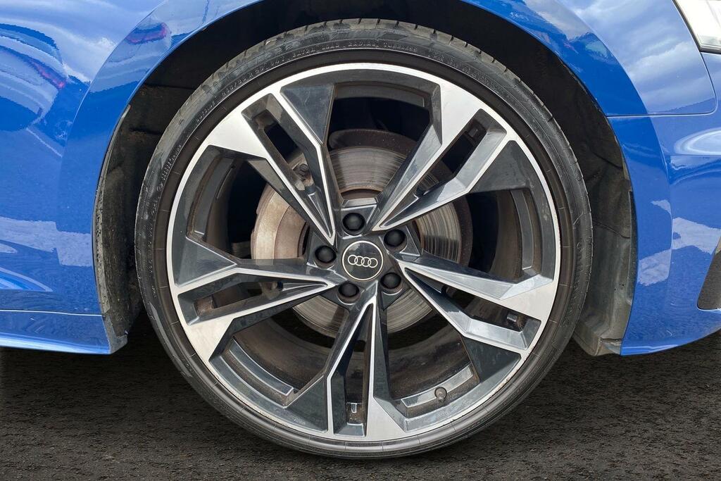 Audi A5 2.0 Tfsi 40 Black Edition Sportback S T EK23VFD Blue #5