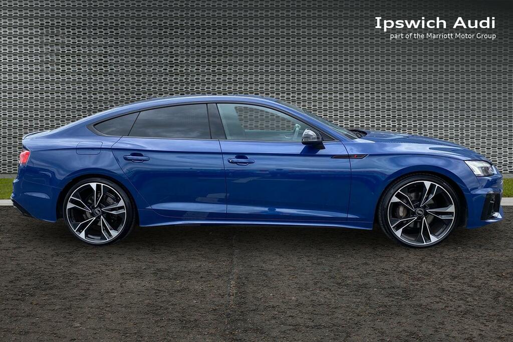 Audi A5 2.0 Tfsi 40 Black Edition Sportback S T EK23VFD Blue #4
