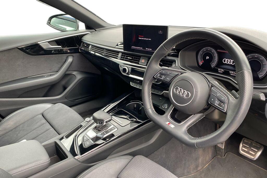 Audi A5 2.0 Tfsi 40 Black Edition Sportback S T EK23VFD Blue #6