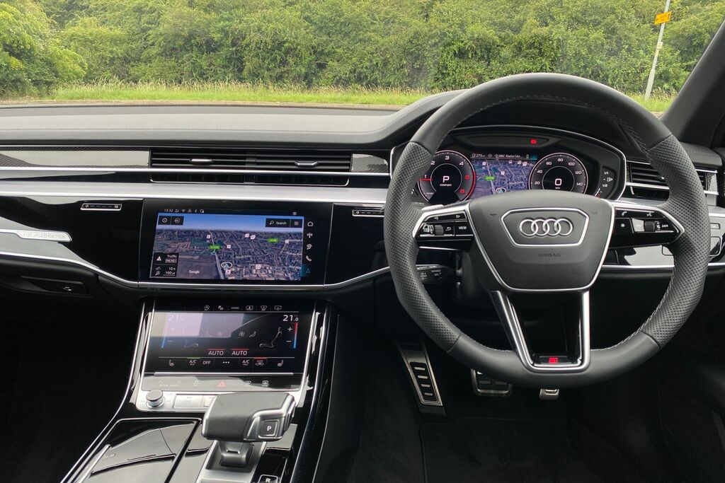 Audi A8 50 Tdi Quattro Black Edition Tiptronic Silver #44