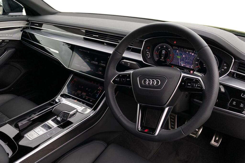 Audi A8 3.0 Tdi V6 50 Black Edition Saloon Tipt Black #6