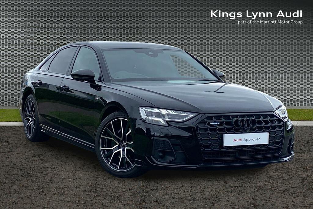 Audi A8 3.0 Tdi V6 50 Black Edition Saloon Tipt Black