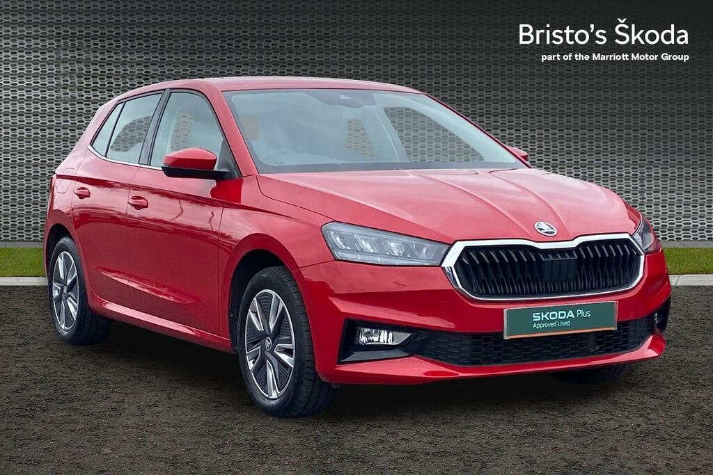 Skoda Fabia 1.0 Tsi Se L Hatchback Euro 6 S Red