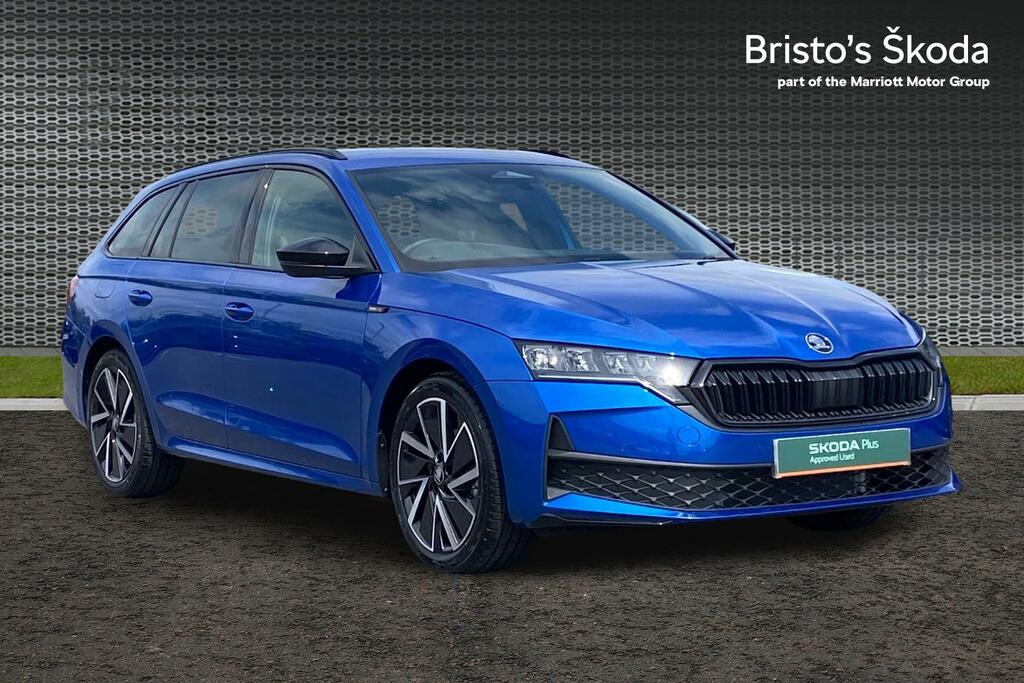Skoda Octavia 1.5 Tsi E-tec Mhev Act Sportline Estate Blue