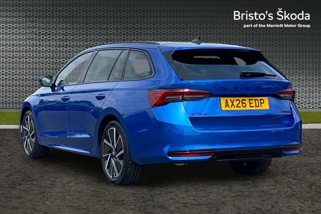 Skoda Octavia 1.5 Tsi E-tec Mhev Act Sportline Estate Blue #3