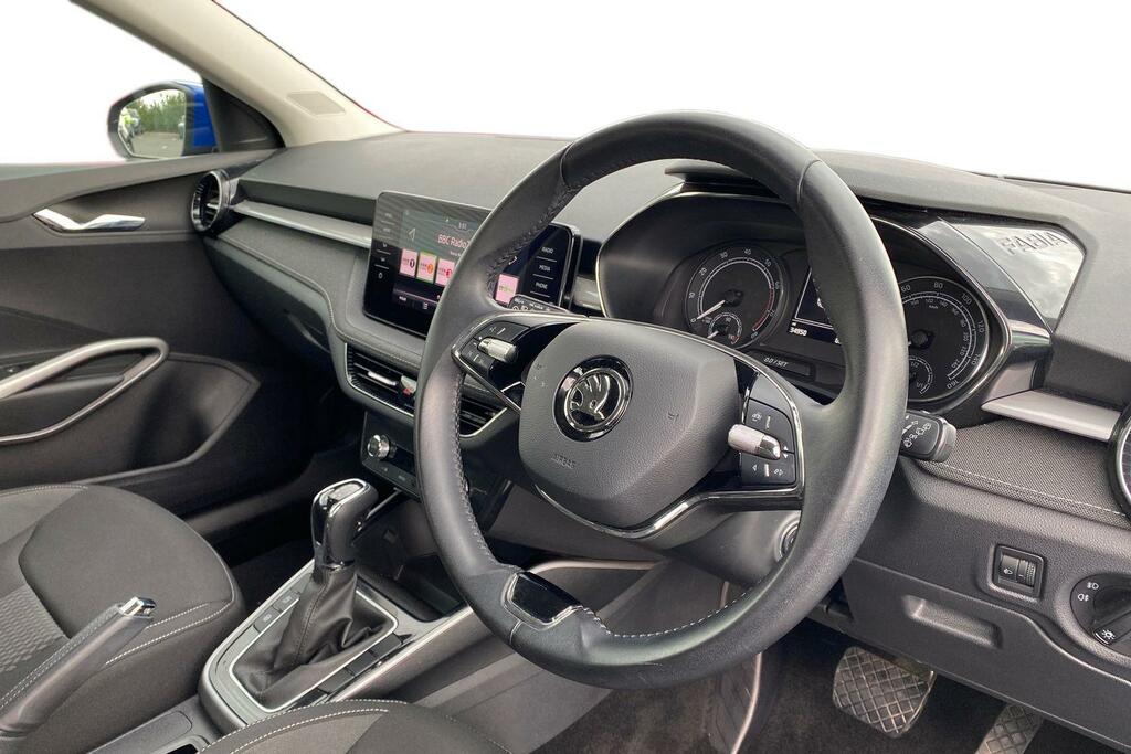 Skoda Fabia 1.0 Tsi Se L Hatchback Dsg Euro 6 Ss DG23LXZ Blue #6