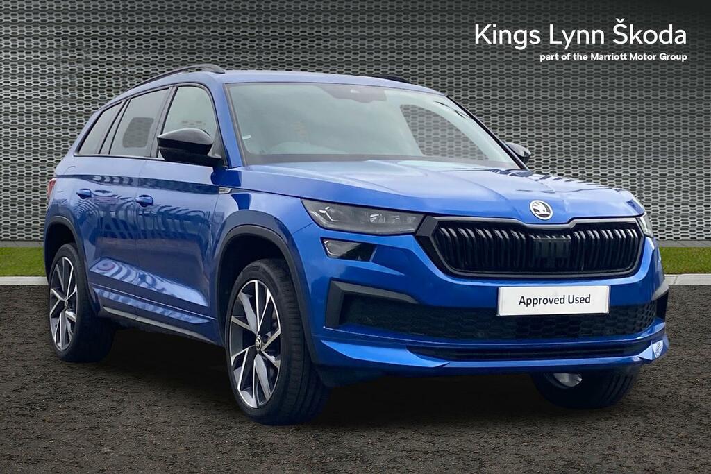 Skoda Kodiaq 2.0 Tdi Sportline Suv Dsg 4Wd Euro 6 S Blue