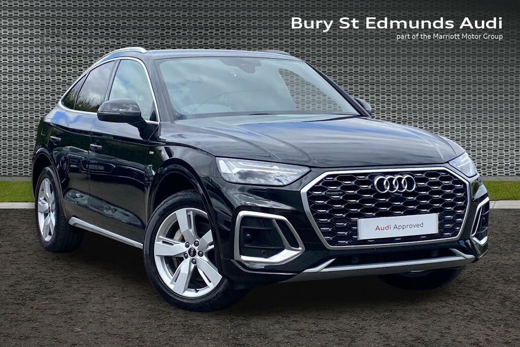 Audi Q5 2.0 Tfsie 50 S Line Sportback Plug-in H NJ22HWS Black