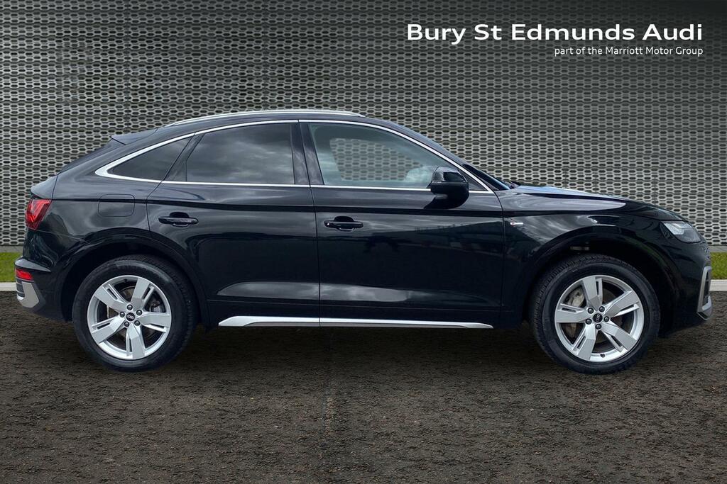Audi Q5 2.0 Tfsie 50 S Line Sportback Plug-in H NJ22HWS Black #4