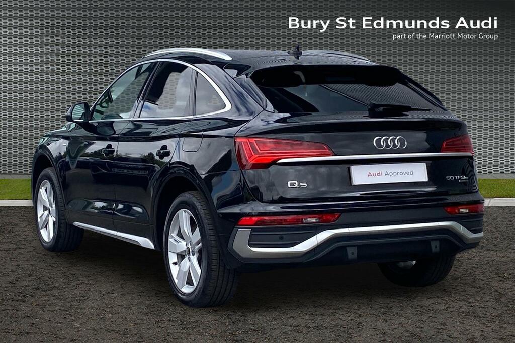 Audi Q5 2.0 Tfsie 50 S Line Sportback Plug-in H NJ22HWS Black #3