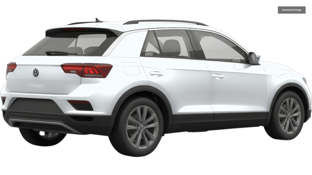 Volkswagen T-Roc 1.5 Tsi R-line Suv Euro 6 Ss White #3