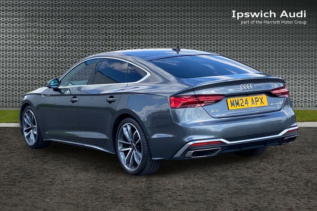 Audi A5 2.0 Tfsi 40 S Line Sportback S Tronic E Grey #3