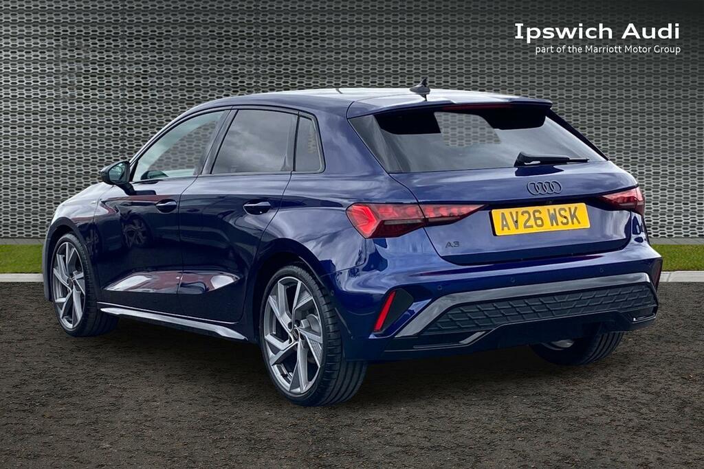 Audi A3 1.5 Tfsi Black Edition Sportback S Tron Blue #3