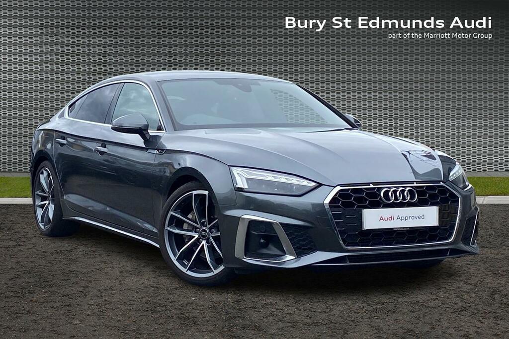 Audi A5 2.0 Tfsi 40 S Line Sportback S Tronic E Grey