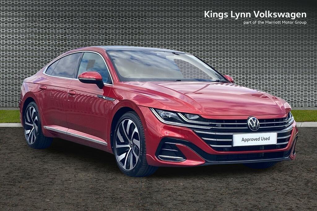 Volkswagen Arteon 2.0 Tsi R-line Fastback Dsg Euro 6 Ss Red
