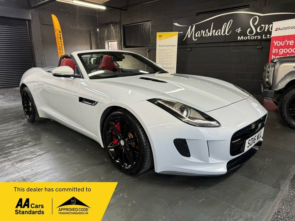 Jaguar F-Type 3L S White