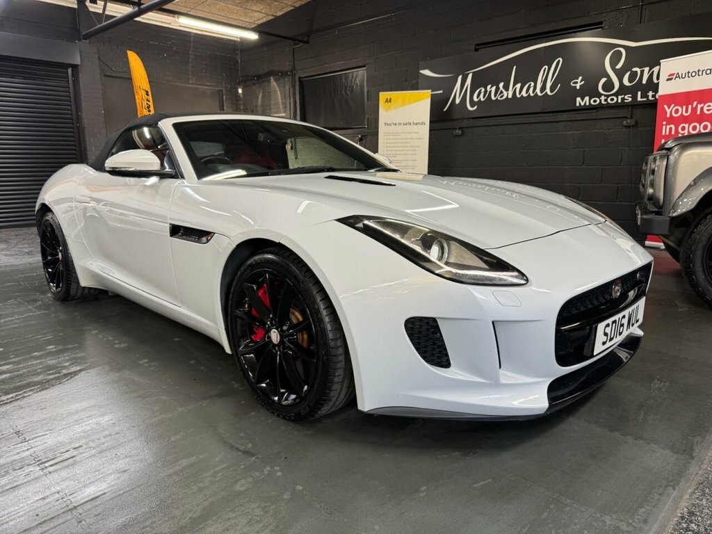 Jaguar F-Type 3L S White #3