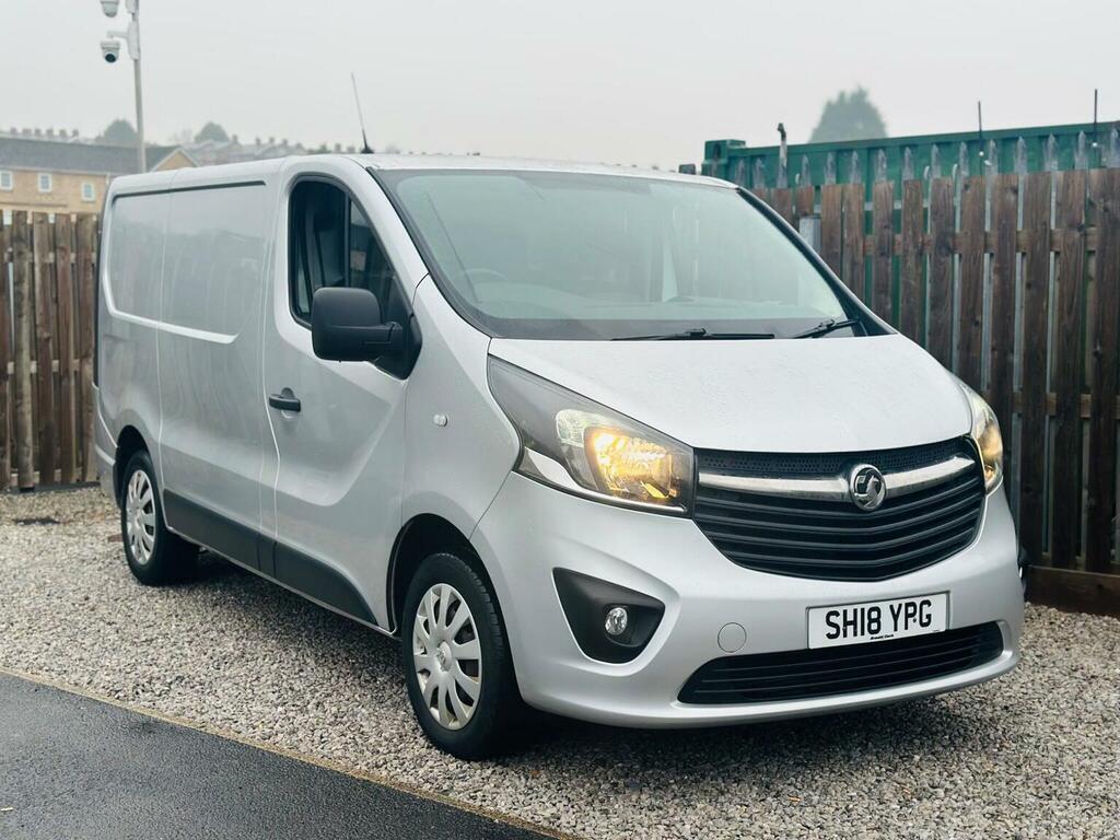 Vauxhall Vivaro 1.6 Cdti 2900 Sportive L1 H1 Euro 6 Silver #5