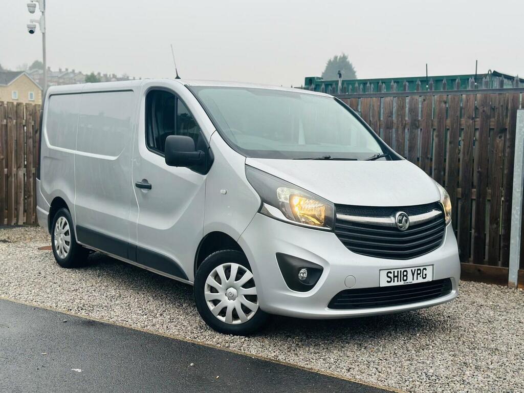 Vauxhall Vivaro 1.6 Cdti 2900 Sportive L1 H1 Euro 6 Silver #2