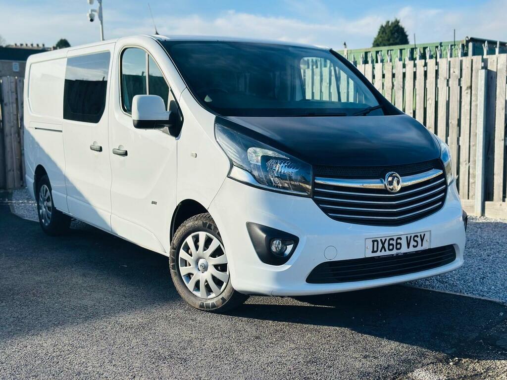 Vauxhall Vivaro 1.6 Cdti 2900 Sportive Crew Van L2 H1 Euro 5 White #2