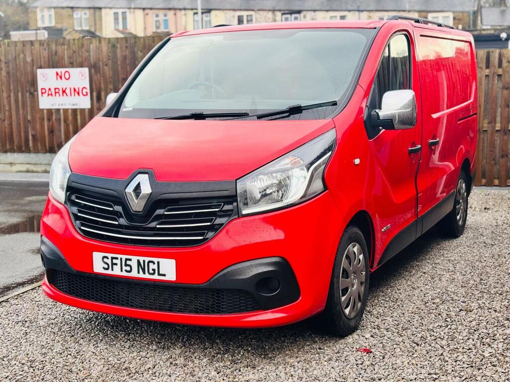Renault Trafic 1.6 Dci 27 Business Swb Standard Roof Euro 5 Red #3