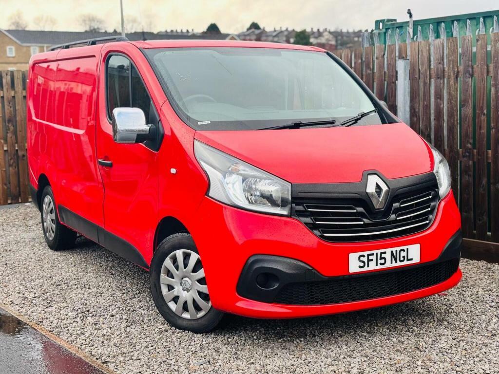 Renault Trafic 2015 1.6 Dci 27 Business Swb Standard Roof Euro 5 Silver #23