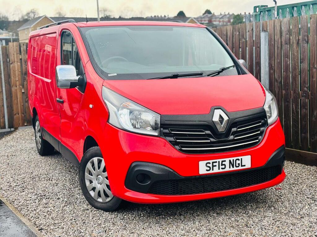 Renault Trafic 1.6 Dci 27 Business Swb Standard Roof Euro 5 Red