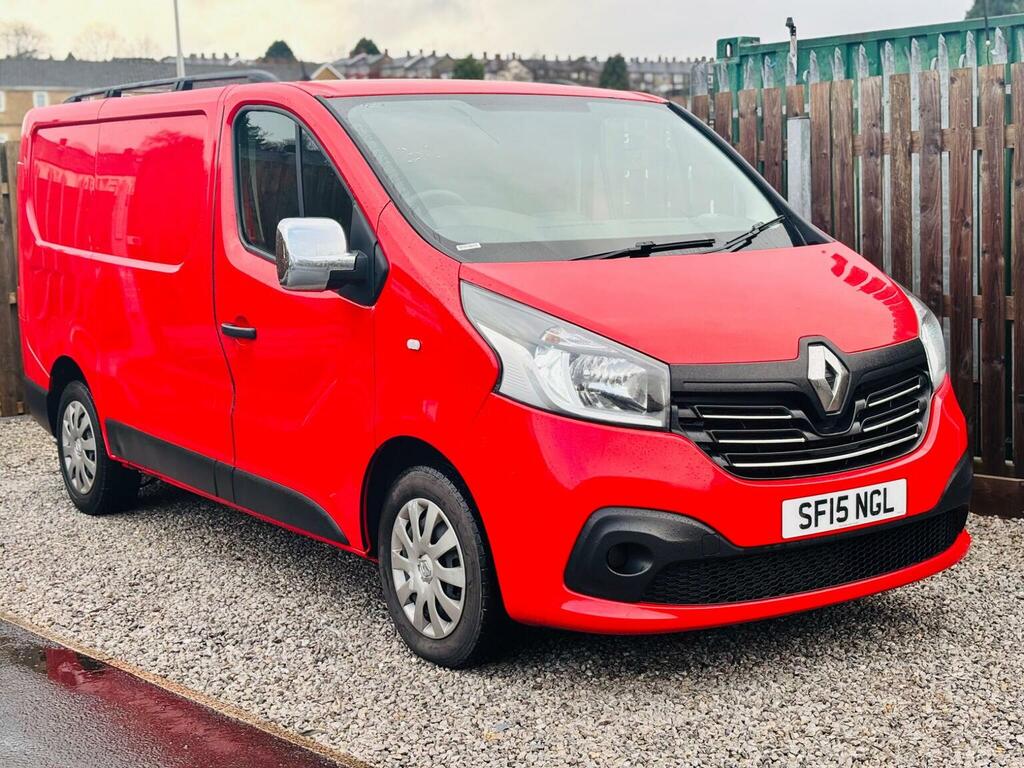 Renault Trafic 1.6 Dci 27 Business Swb Standard Roof Euro 5 Red #6