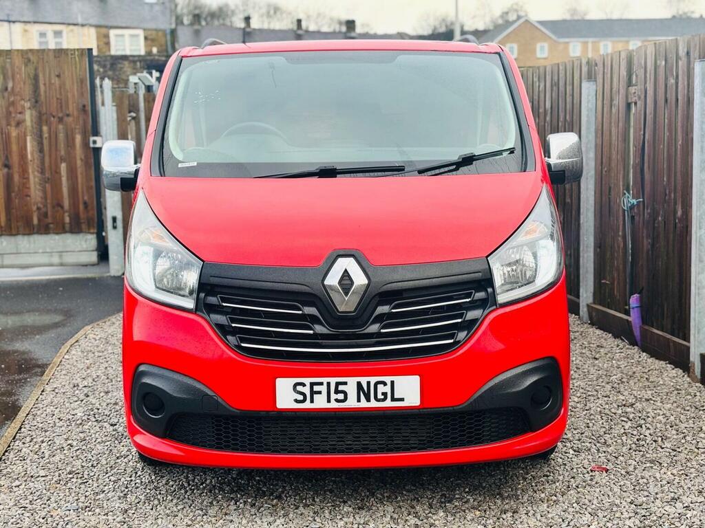 Renault Trafic 1.6 Dci 27 Business Swb Standard Roof Euro 5 Red #4