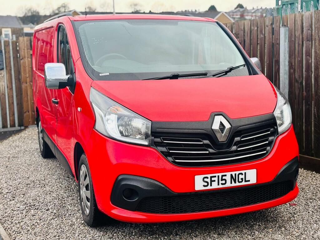 Renault Trafic 1.6 Dci 27 Business Swb Standard Roof Euro 5 Red #5