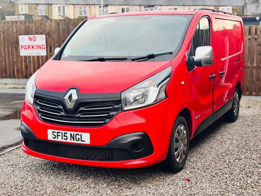 Renault Trafic 2015 1.6 Dci 27 Business Swb Standard Roof Euro 5 Silver #25