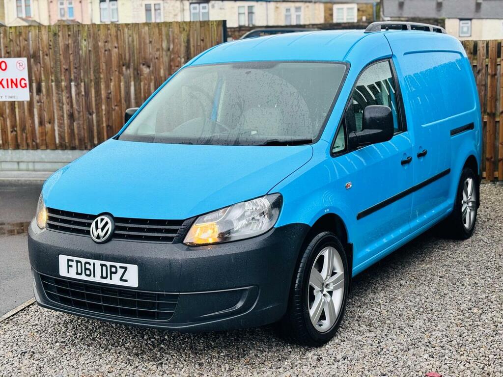 Volkswagen Caddy Maxi 1.6 Tdi C20 Maxi Fwd Blue #4