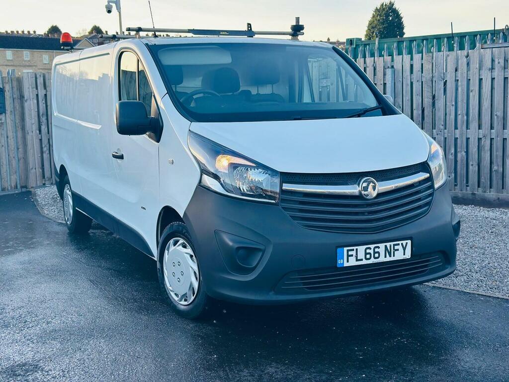 Vauxhall Vivaro 1.6 Cdti 2900 Ecoflex L2 H1 Euro 5 Ss White