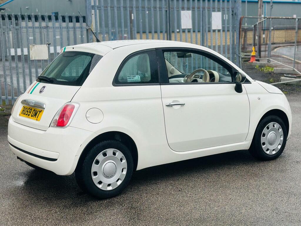 Fiat 500 1.4 Sport Hatchback Euro 5 Ss White #8