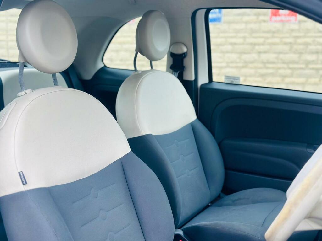 Fiat 500 1.4 Sport Hatchback Euro 5 Ss White #15