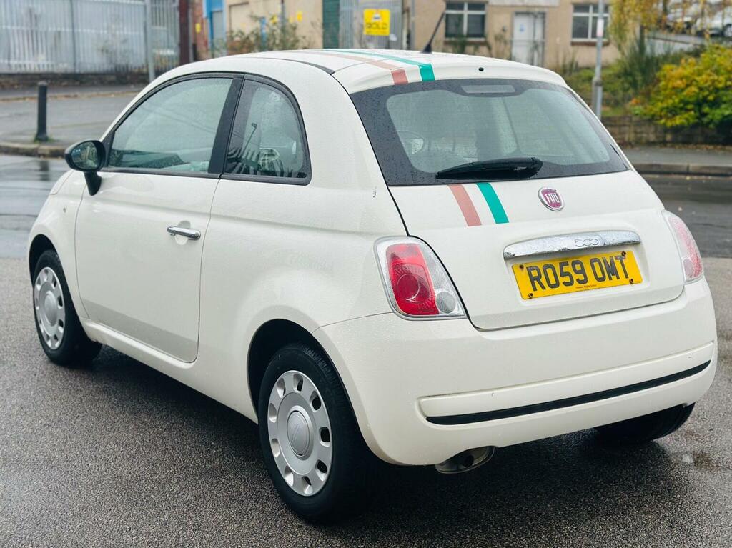 Fiat 500 1.4 Sport Hatchback Euro 5 Ss White #12