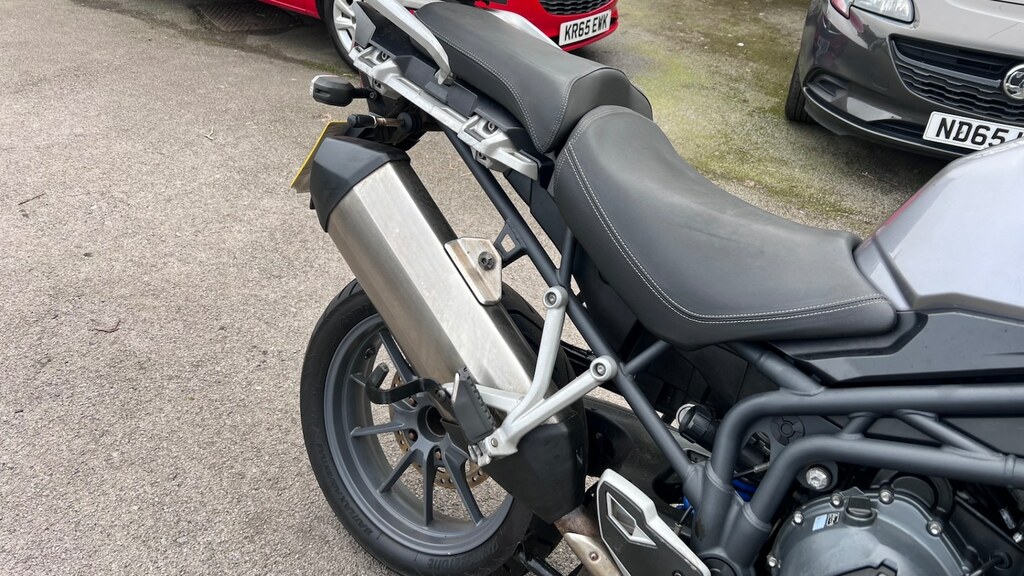 Triumph Tiger Explorer Abs 12My Service History Back Box LV15JVP Grey #2