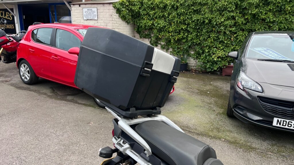 Triumph Tiger Explorer Abs 12My Service History Back Box LV15JVP Grey #3