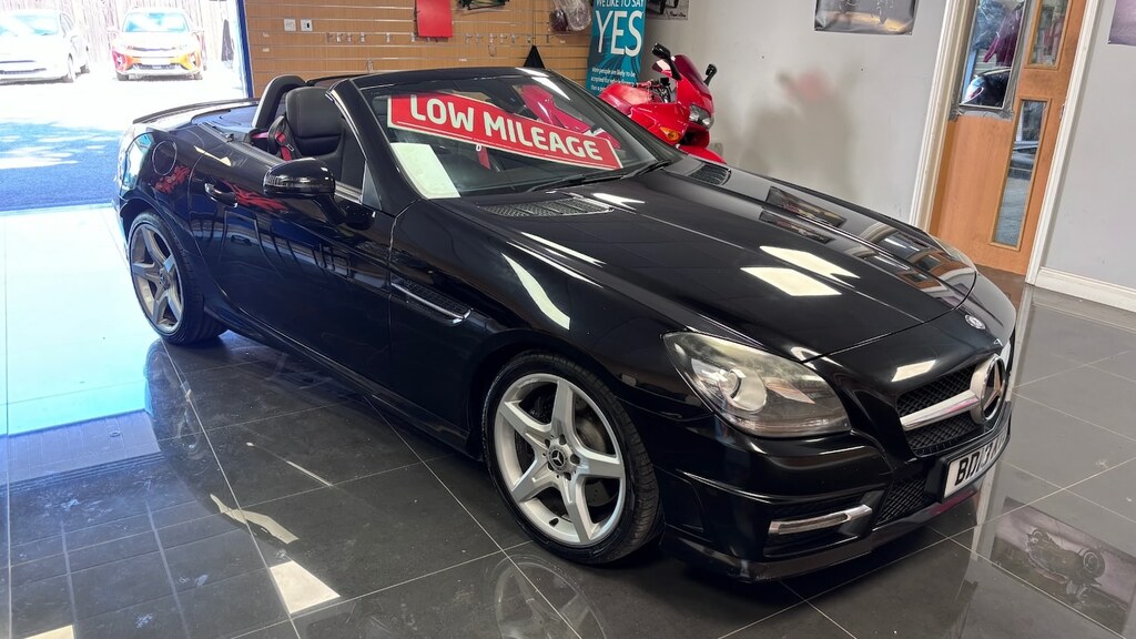 Mercedes-Benz SLK Slk 250 Cdi Blueefficiency Amg Sport Tip Black #3