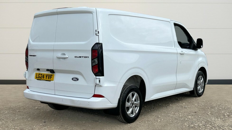 Ford Transit Custom Transit Custom 2.0 Ecoblue 136Ps H1 Van Limited LG24YVF White #3