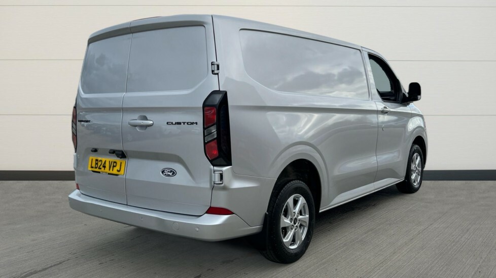 Ford Fiesta Transit Custom 2.0 Ecoblue 136Ps H1 Van Limited LB24VPJ Silver #3