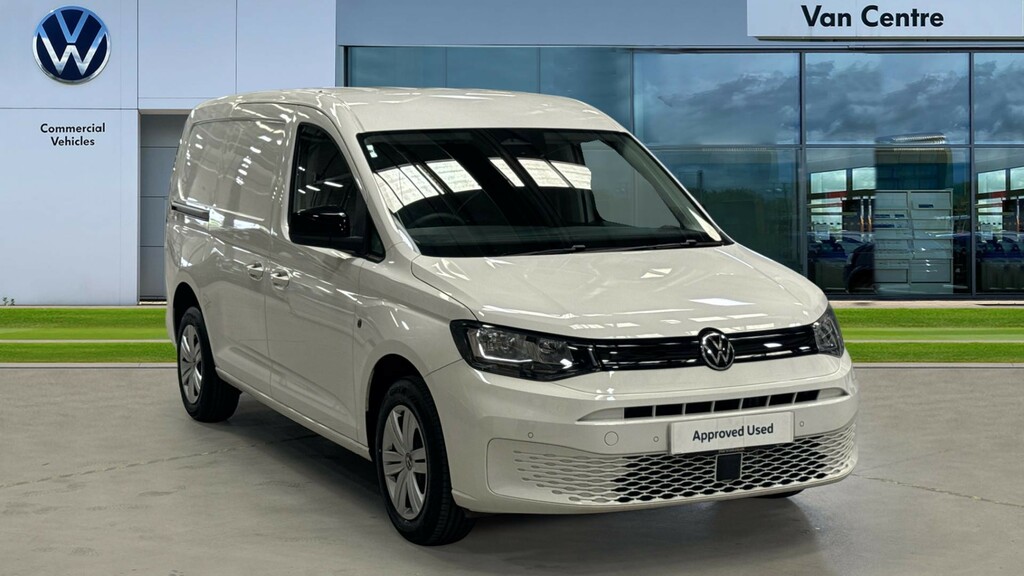 Volkswagen Caddy Maxi C20 Caddy Cargo Commerce Plus Maxi 102 Ps 2.0 Tdi White