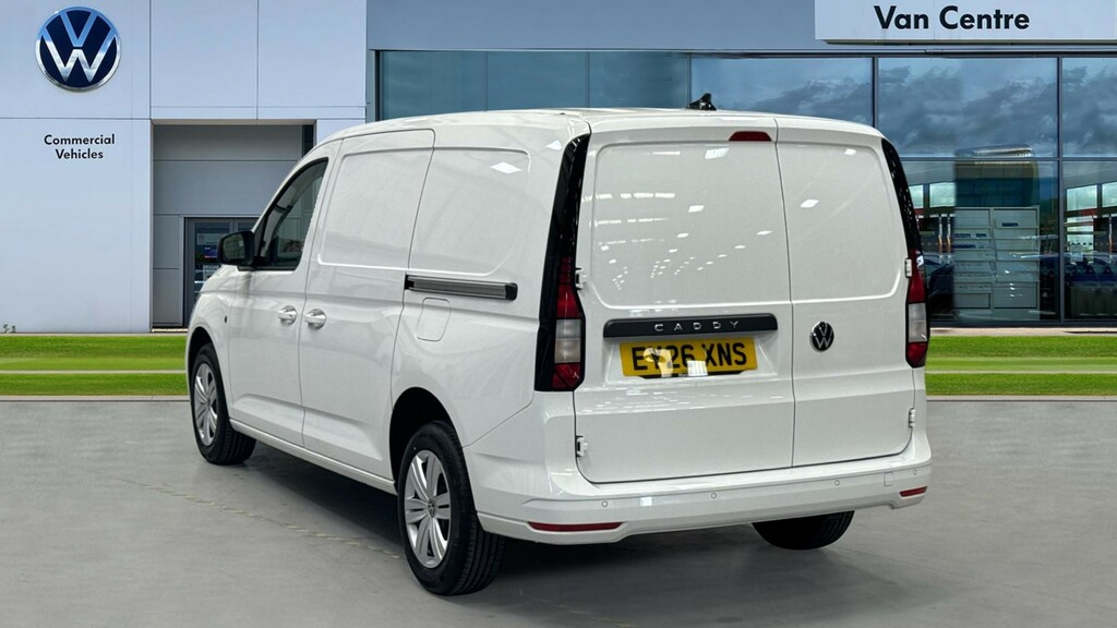 Volkswagen Caddy Maxi C20 Caddy Cargo Commerce Plus Maxi 102 Ps 2.0 Tdi EY26XNS White #3
