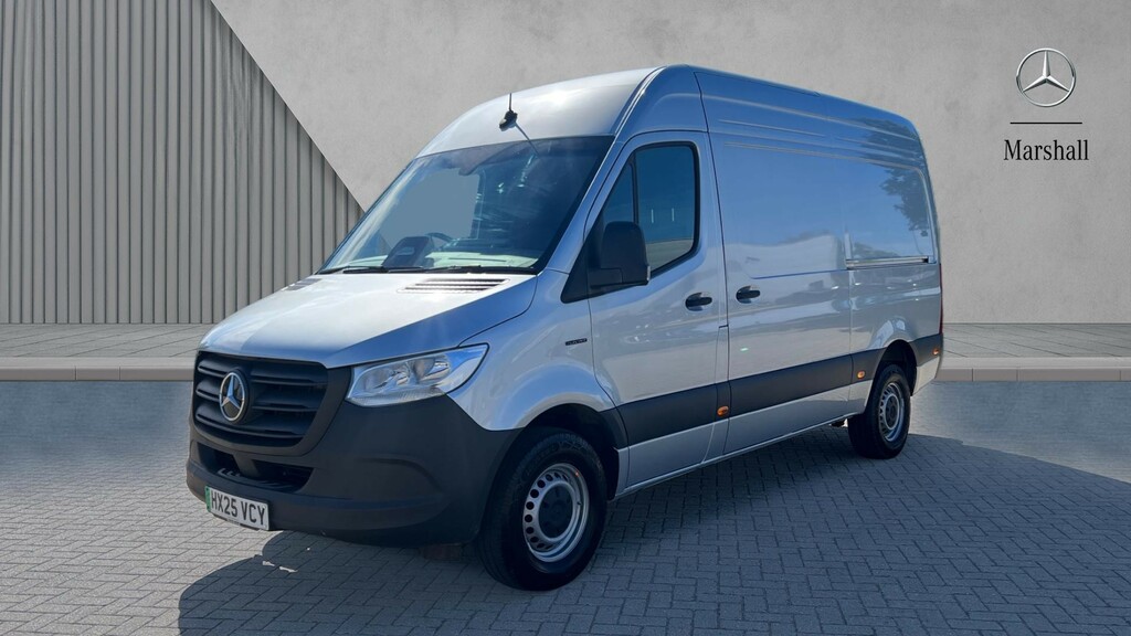 Mercedes-Benz eSprinter Sprinter 100Kw 81Kwh Pro Van Silver #4