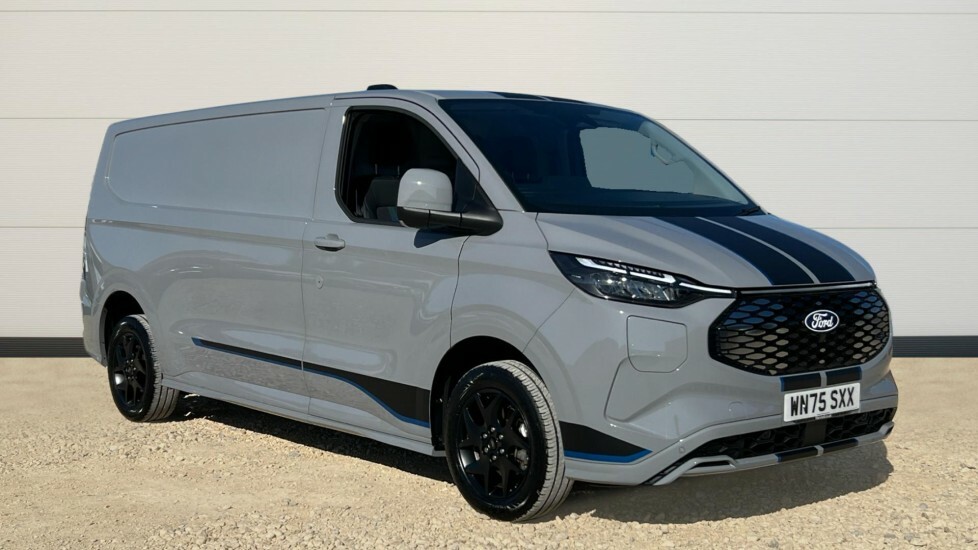 Ford Transit Custom Transit Custom 160Kw 65Kwh H1 Van Sport Grey
