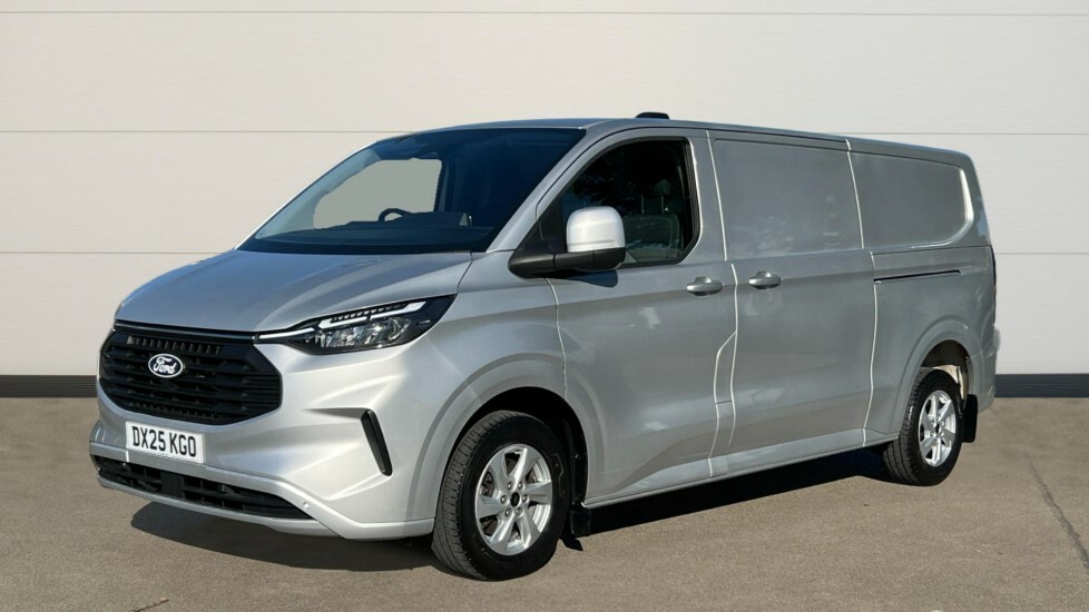 Ford Transit Custom Transit Custom 2.0 Ecoblue 136Ps H1 Van Limited Au DX25KGO Silver #3