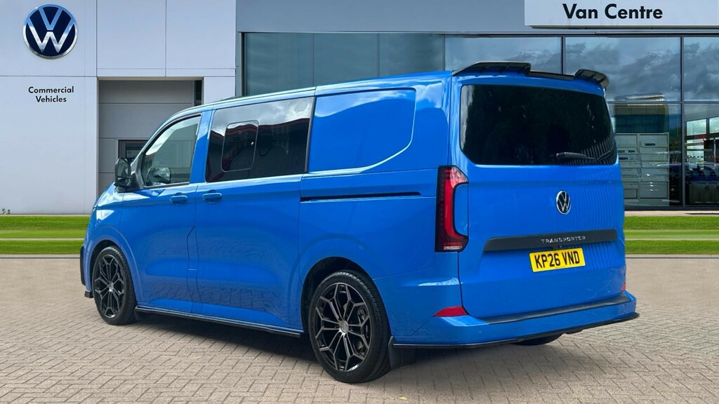 Volkswagen Transporter Transporter 2.0 Tdi 150 Commerce Pro Kombi Van Aut KP26VND Blue #3