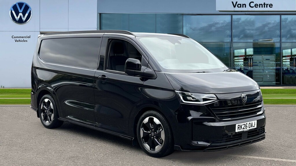 Volkswagen Transporter T30 Panel Van Commerce Pro Swb 170 Ps 2.0 Tdi 8Sp Black