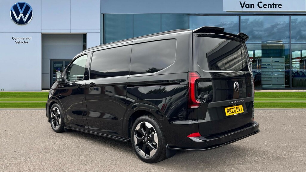 Volkswagen Transporter T30 Panel Van Commerce Pro Swb 170 Ps 2.0 Tdi 8Sp RK26OAJ Black #3