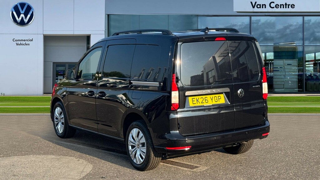 Volkswagen Caddy C20 Caddy Cargo Commerce Plus Swb 150 Ps 1.5 Ehybr EK26YOP Black #3